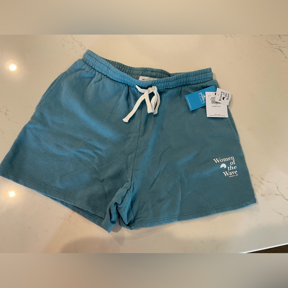Blue O’Neill sweat-pant material shorts. Size small
